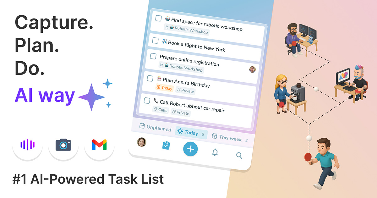 Ping: AI-Powered To Do List